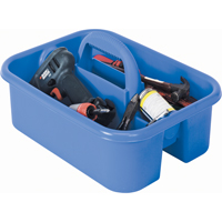 Supply Caddy, 5.5" x 13-3/8" x 13-3/8", Blue CD587 | Ottawa Fastener Supply