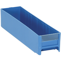Cabinet Drawer, 2-3/4" W x 11" D x 2-1/2" H, Blue Ottawa Fastener Supply