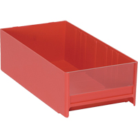 Cabinet Drawer, 5-5/8" W x 11" D x 3-5/16" H, Red Ottawa Fastener Supply