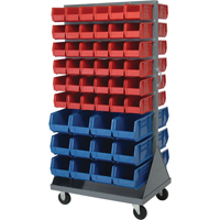 Mobile Louvered Rack Ottawa Fastener Supply