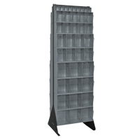 Tip-Out Bins Stand, 23-5/8" W x 16" D x 75" H, 72 Drawers Ottawa Fastener Supply