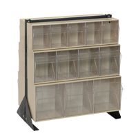 Tip-Out Bins Stand, 23-5/8" W x 16" D x 28" H, 24 Drawers Ottawa Fastener Supply