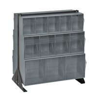 Tip-Out Bins Stand, 23-5/8" W x 16" D x 28" H, 24 Drawers Ottawa Fastener Supply