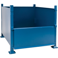 Bulk Stacking Containers, 30" H x 34.5" W x 40.5" D, 3500 lbs. Capacity CF454 | Ottawa Fastener Supply