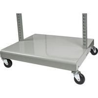 Mobile Tilt Bin Rack - Cart Only, Double-sided, 26-1/4" W x 22" D x 57-1/2" H Ottawa Fastener Supply