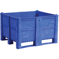 Conteneur pour palettes, 40"/47,25" p x 48"/39,4" la x 29"/29,1" h, Capacit&eacute; 1543 lb/2650 lb, Bleu Ottawa Fastener Supply