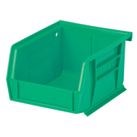 Stack & Hang Bin, 4-1/8" W x 3" H x 5-3/8" D, Green Ottawa Fastener Supply