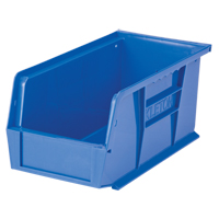 Stack & Hang Bin, 5-1/2" W x 5" H x 10-7/8" D, Blue Ottawa Fastener Supply