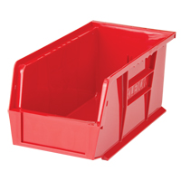 Stack & Hang Bin, 5-1/2" W x 5" H x 10-7/8" D, Red Ottawa Fastener Supply
