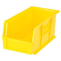 Stack & Hang Bin, 5-1/2" W x 5" H x 10-7/8" D, Yellow Ottawa Fastener Supply