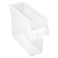 Bacs pour &eacute;tag&egrave;re Store-Max, 4-3/8" la x 8" H x 11-5/8" p, Transparent, Capacit&eacute; 44 lb Ottawa Fastener Supply