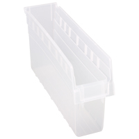 Bacs pour &eacute;tag&egrave;re Store-Max, 4-3/8" la x 8" H x 17-7/8" p, Transparent, Capacit&eacute; 56 lb Ottawa Fastener Supply