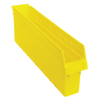 Bacs pour &eacute;tag&egrave;re Store-Max, 4-3/8" la x 8" H x 23-5/8" p, Jaune, Capacit&eacute; 68 lb Ottawa Fastener Supply