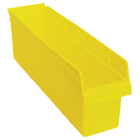 Bacs pour &eacute;tag&egrave;re Store-Max, 6-5/8" la x 8" H x 23-5/8" p, Jaune, Capacit&eacute; 68 lb Ottawa Fastener Supply