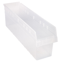 Bacs pour &eacute;tag&egrave;re Store-Max, 6-5/8" la x 8" H x 23-5/8" p, Transparent, Capacit&eacute; 68 lb Ottawa Fastener Supply
