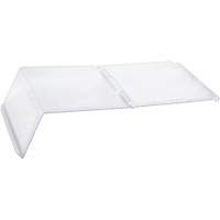 Couvercle transparent pour bacs empilables et &agrave; suspendre Ottawa Fastener Supply