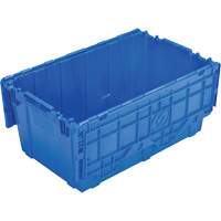 FP243C FliPak Nestable Tote, 26.9" x 16.9" x 12.1", Blue Ottawa Fastener Supply