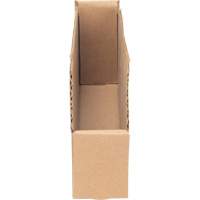 Deep Corrugated Parts Bins, 1-15/16" W x 11-1/4" D x 4-1/2" H, Beige Ottawa Fastener Supply