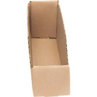 Deep Corrugated Parts Bins, 2-7/8" W x 11-1/4" D x 4-1/2" H, Beige Ottawa Fastener Supply