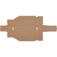 Deep Corrugated Parts Bins, 2-7/8" W x 11-1/4" D x 4-1/2" H, Beige Ottawa Fastener Supply