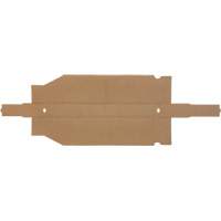 Deep Corrugated Parts Bins, 2-7/8" W x 17-1/4" D x 4-1/2" H, Beige Ottawa Fastener Supply