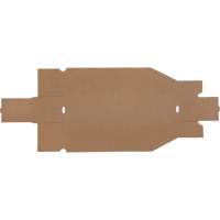 Deep Corrugated Parts Bins, 3-3/4" W x 17-1/4" D x 4-1/2" H, Beige Ottawa Fastener Supply