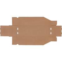 Deep Corrugated Parts Bins, 5-3/4" W x 17-1/4" D x 4-1/2" H, Beige Ottawa Fastener Supply