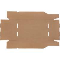 Deep Corrugated Parts Bins, 11-3/4" W x 17-1/4" D x 4-1/2" H, Beige Ottawa Fastener Supply