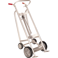 Drum Truck with Hand Brake, Aluminum Construction, 25 - 55 US Gal. (20 - 45 Imperial Gal.) Ottawa Fastener Supply