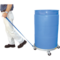 Chariots &agrave; &eacute;tages multiples pour baril, Acier, Capacit&eacute;e 900 lb, Diam&egrave;tre 23-1/2", Roue en Caoutchouc Ottawa Fastener Supply