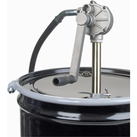Rotary Type Drum Pump, Aluminum, Fits 15-55 Gal., 6-3/4 oz. per revolution DC126 | Ottawa Fastener Supply