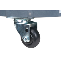 Leak Containment Drum Dolly, 24.25" dia. X 7.625" H, 1.5 US Gal. Spill Cap. Ottawa Fastener Supply