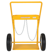 Chariot pour bouteille de gaz, Roues Caoutchouc, Base de 22" la x 14-1/8" lo, 250 lb Ottawa Fastener Supply
