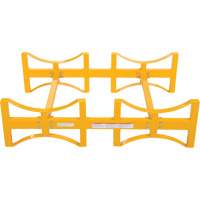 Steel Stackable Drum Rack, 2 Drums, 1600 lbs. Capacity, 45-1/2" W x 29-7/8" D x 12-3/4" H Ottawa Fastener Supply