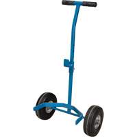 Cylinder Cart, Flat-Free Wheels, 15-1/2" W x 14-1/4" L Base, 600 lbs. Ottawa Fastener Supply