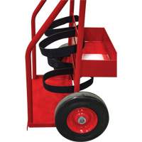 Hot Works Fire Prevention Cart, Semi-Pneumatic Wheels, 17.75" W x 8.9" L Base, 100 lbs. Ottawa Fastener Supply