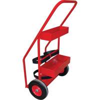 Hot Works Fire Prevention Cart, Semi-Pneumatic Wheels, 17.75" W x 8.9" L Base, 100 lbs. Ottawa Fastener Supply