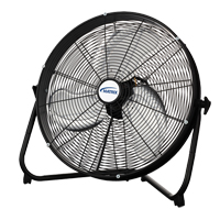 High Velocity Floor Fan, 3 Speeds, 20" Diameter EA661 | Ottawa Fastener Supply