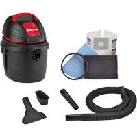 Portable Shop Vacuum, Wet-Dry, 2.5 HP, 2.5 US Gal. (9.5 Litres) Ottawa Fastener Supply
