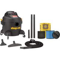 Contractor Series Shop Vacuum, Wet-Dry, 3.5 HP, 6 US Gal. (22.7 Litres) Ottawa Fastener Supply
