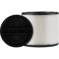 Vacuum Filter, Cartridge, Fits 5 US gal. Ottawa Fastener Supply