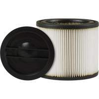 Small Vacuum Filter, Cartridge, Fits 1 - 6 US gal. Ottawa Fastener Supply