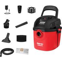 Cordless Wet/Dry Vacuum, 20 V, 1 gal. Capacity Ottawa Fastener Supply