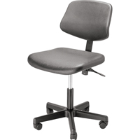 Ergonomic Seating, Polyurethane, Black, 250 lbs. Capacity Ottawa Fastener Supply