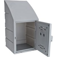 Locker, 15" x 15" x 31", Grey, Assembled FC691 | Ottawa Fastener Supply