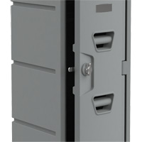 Locker, 12" x 15" x 47", Grey, Assembled FH729 | Ottawa Fastener Supply