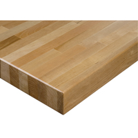 Laminated Hardwood Workbench Top, 48" W x 30" D, Square Edge, 1-3/4" Thick Ottawa Fastener Supply