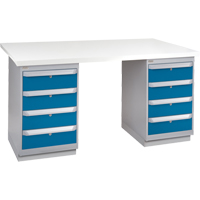 &eacute;tabli pr&eacute;conçu, 72" la x 30" p x 34" h, Capacit&eacute; 2500 lb Ottawa Fastener Supply