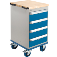 Mobile Cabinet Benches- Assembly Kits, Single FH407 | Ottawa Fastener Supply
