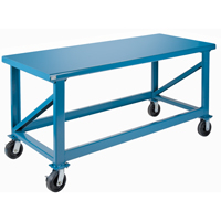 Extra Heavy-Duty Workbenches - All-Welded Benches, Steel Surface Ottawa Fastener Supply